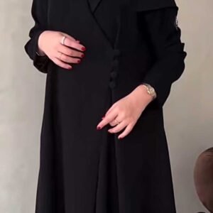 LAMSA ABAYA عباية لجين – نص كلوش فراري