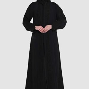Stylish Fashion عباية من ستايلش فاشن لف باللون الأسود